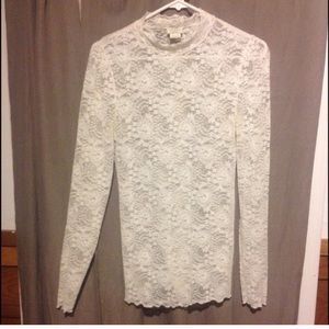 Free People Intimates Lace Shirt